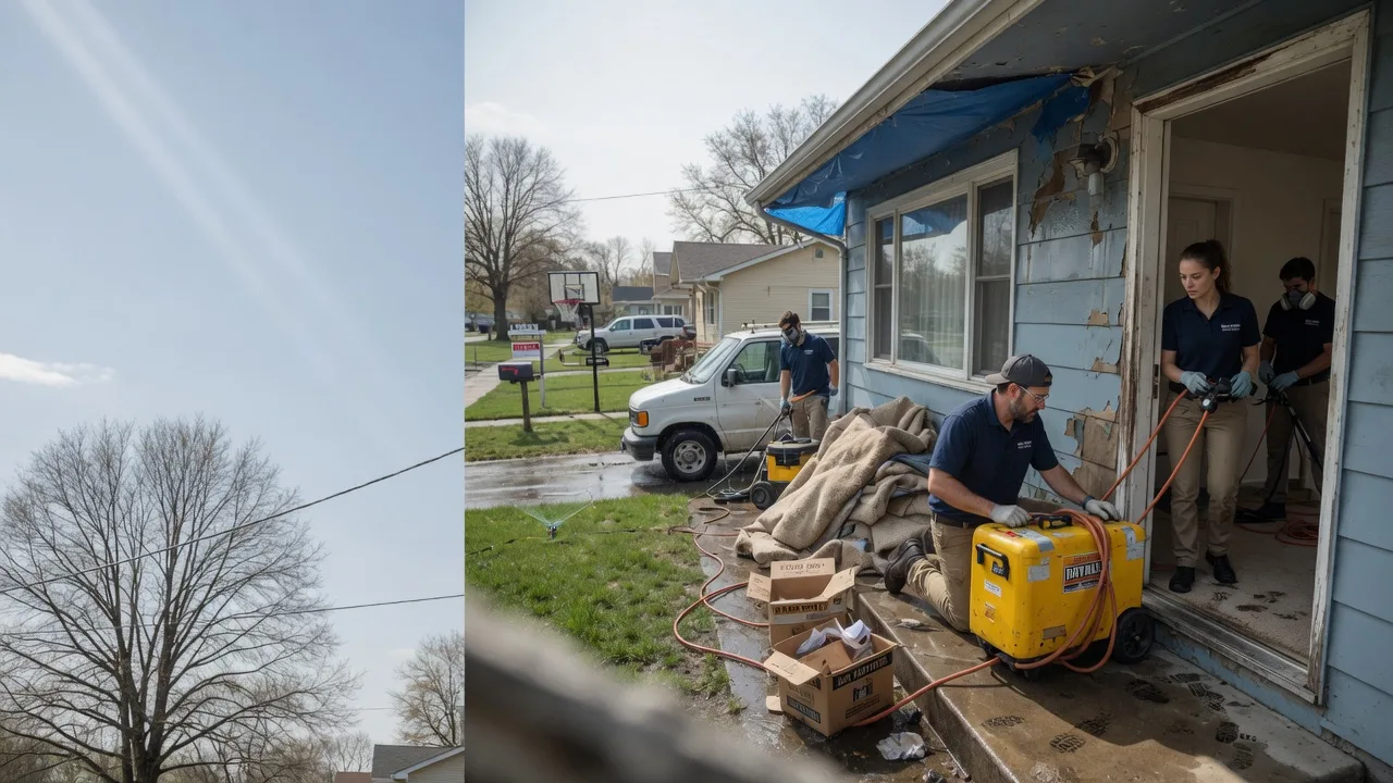 Basement Flood Cleanup in Hoffman, IL near me